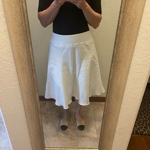 Nic + Zoe linen skirt.